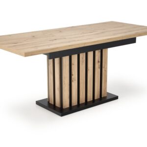 HALMAR Jídelní rozkládací stůl Lamello 130/180 cm dub artisan/černý