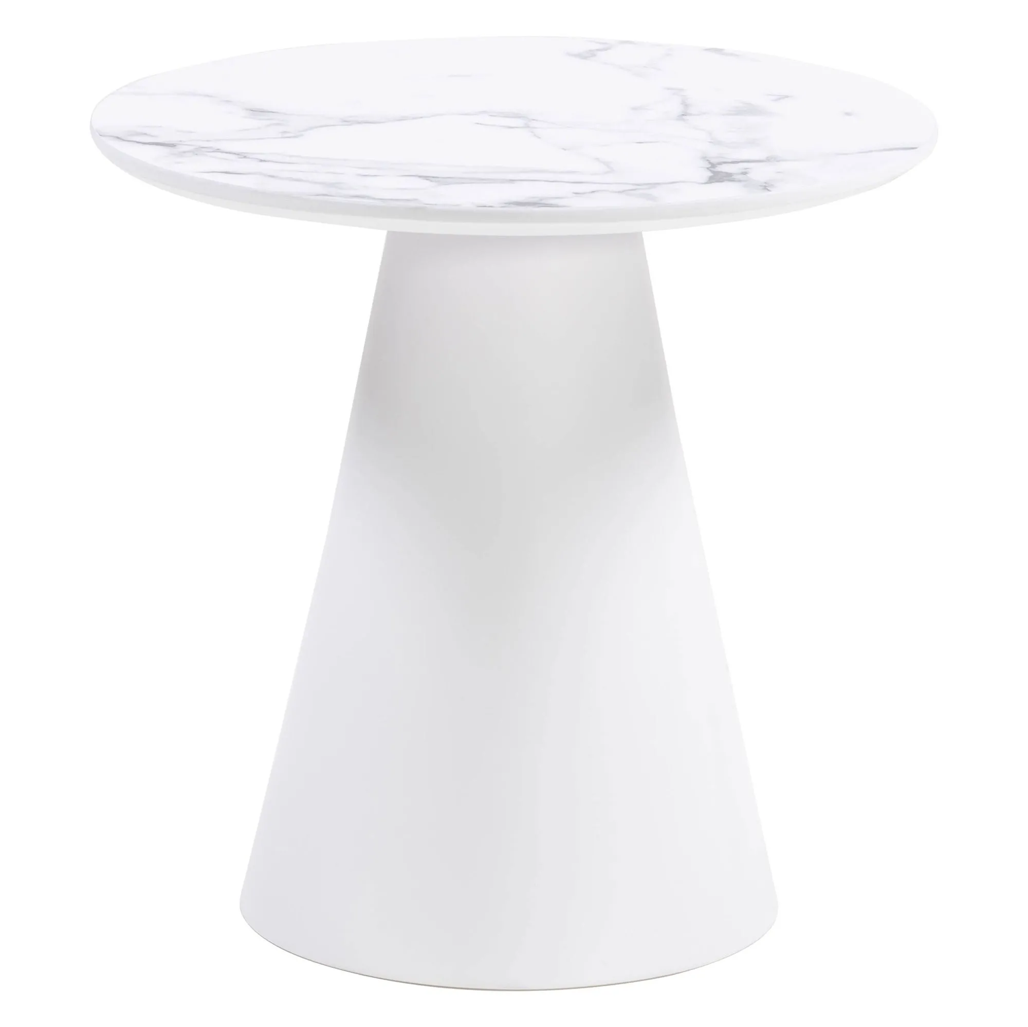 Hector Konferenční stolek Margos 46 cm bílý/mramor I
