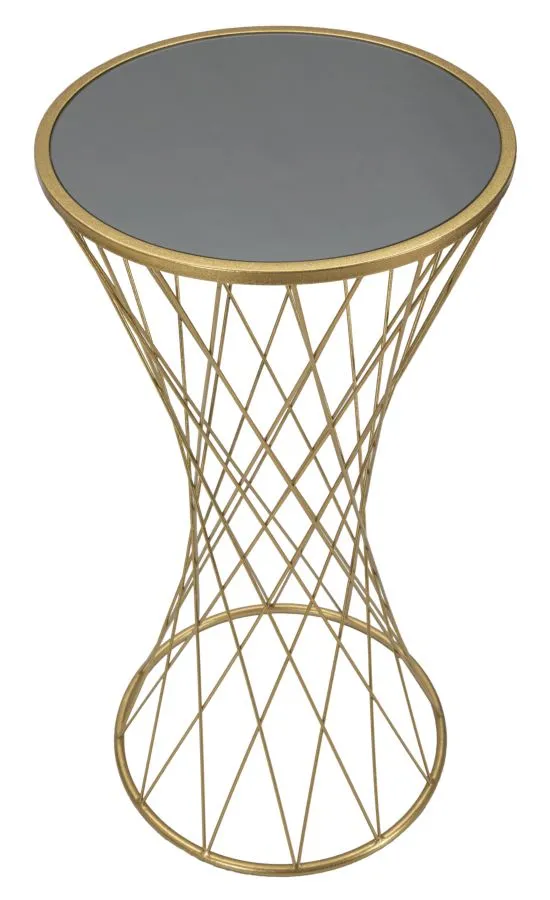 Mauro Ferretti Odkládací stolek Tower 40 cm zlatý - Obrázek 2