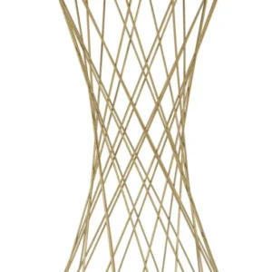 Mauro Ferretti Odkládací stolek Tower 40 cm zlatý