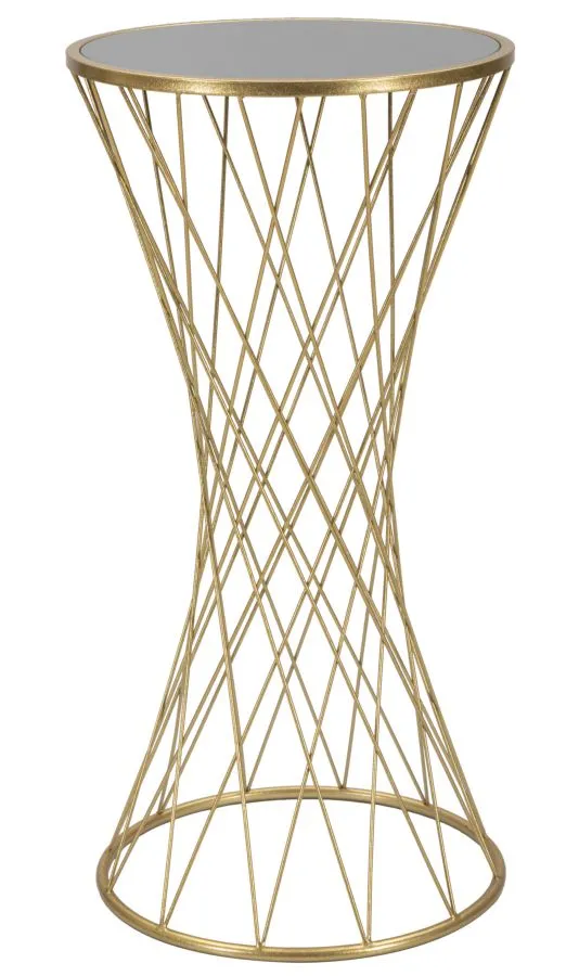 Mauro Ferretti Odkládací stolek Tower 40 cm zlatý