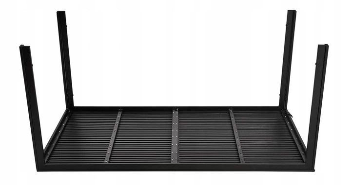 MultiGarden Zahradní cateringový stůl 156x78 cm černý - Obrázek 2