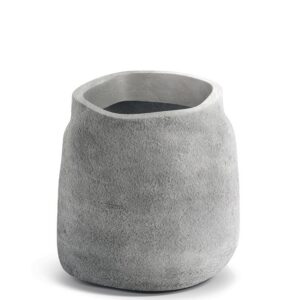 Prosperplast Plastový květináč BOGELOS betonově šedý