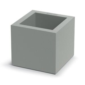 Prosperplast Plastový květináč CUBLASO SQUARE betonově šedý