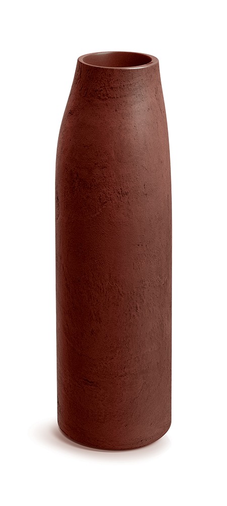 Prosperplast Plastový květináč EPOCCOS TALLOS 30 cm červenohnědý