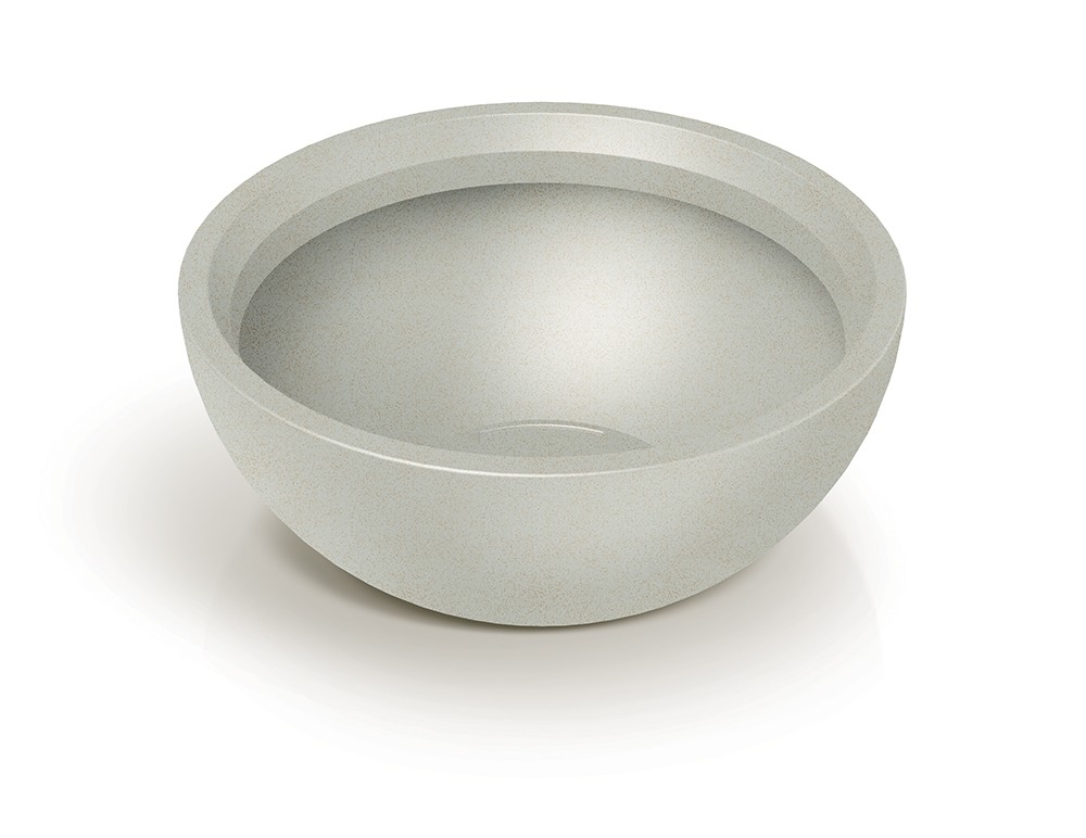 Prosperplast Plastový květináč MOLIOS BOWLS pískový