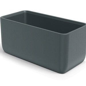 Prosperplast Plastový květináč MOLTAS CASE 80 cm grafitový