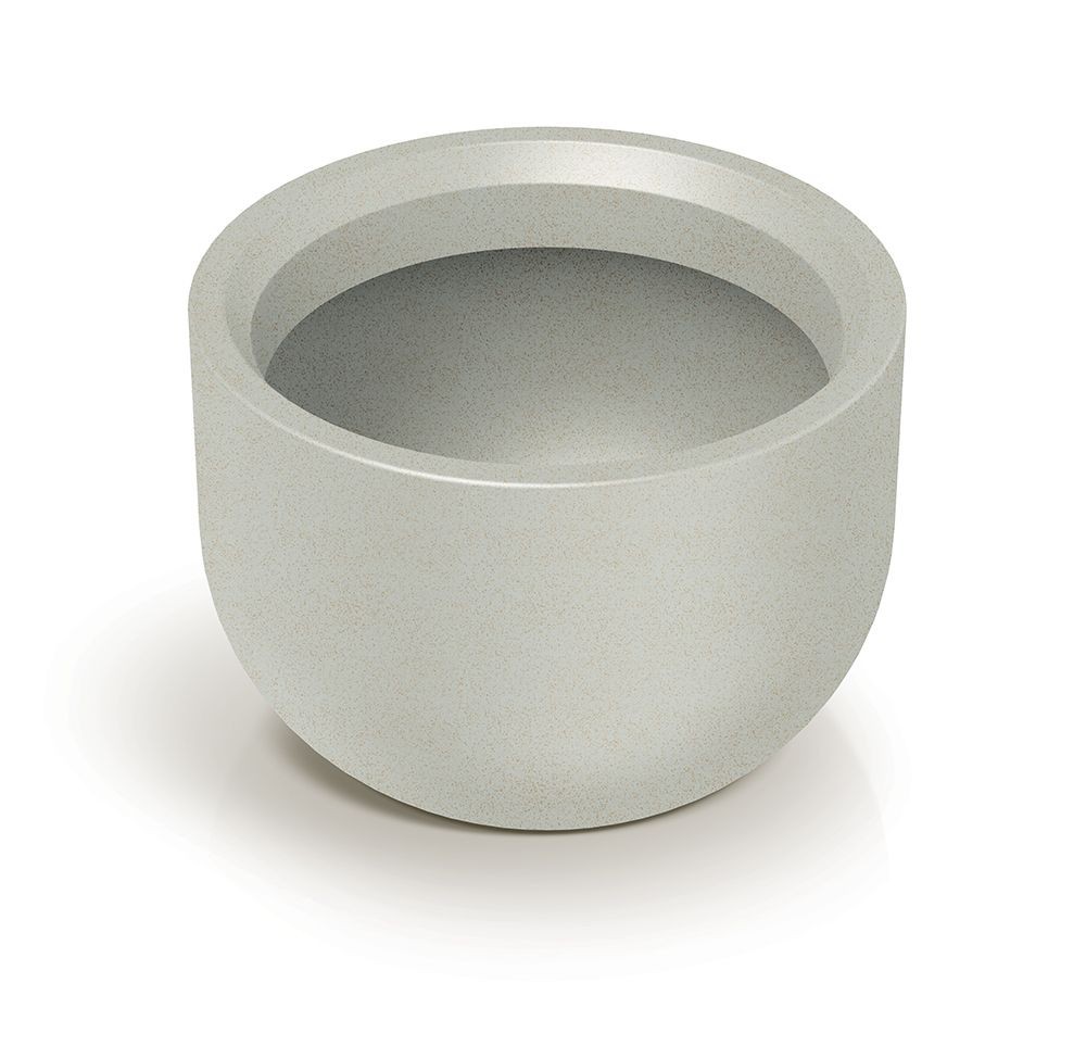 Prosperplast Plastový květináč MOLTAS ROUND pískový