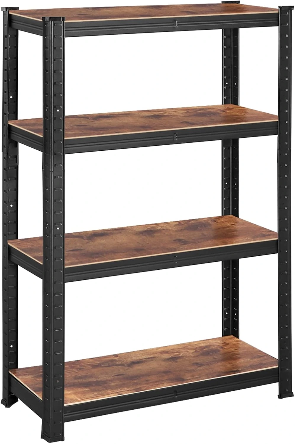 SONGMICS Ocelový regál s nosností až 520 Kg 80 x 160 x 40 cm hnědá černá - Obrázek 2