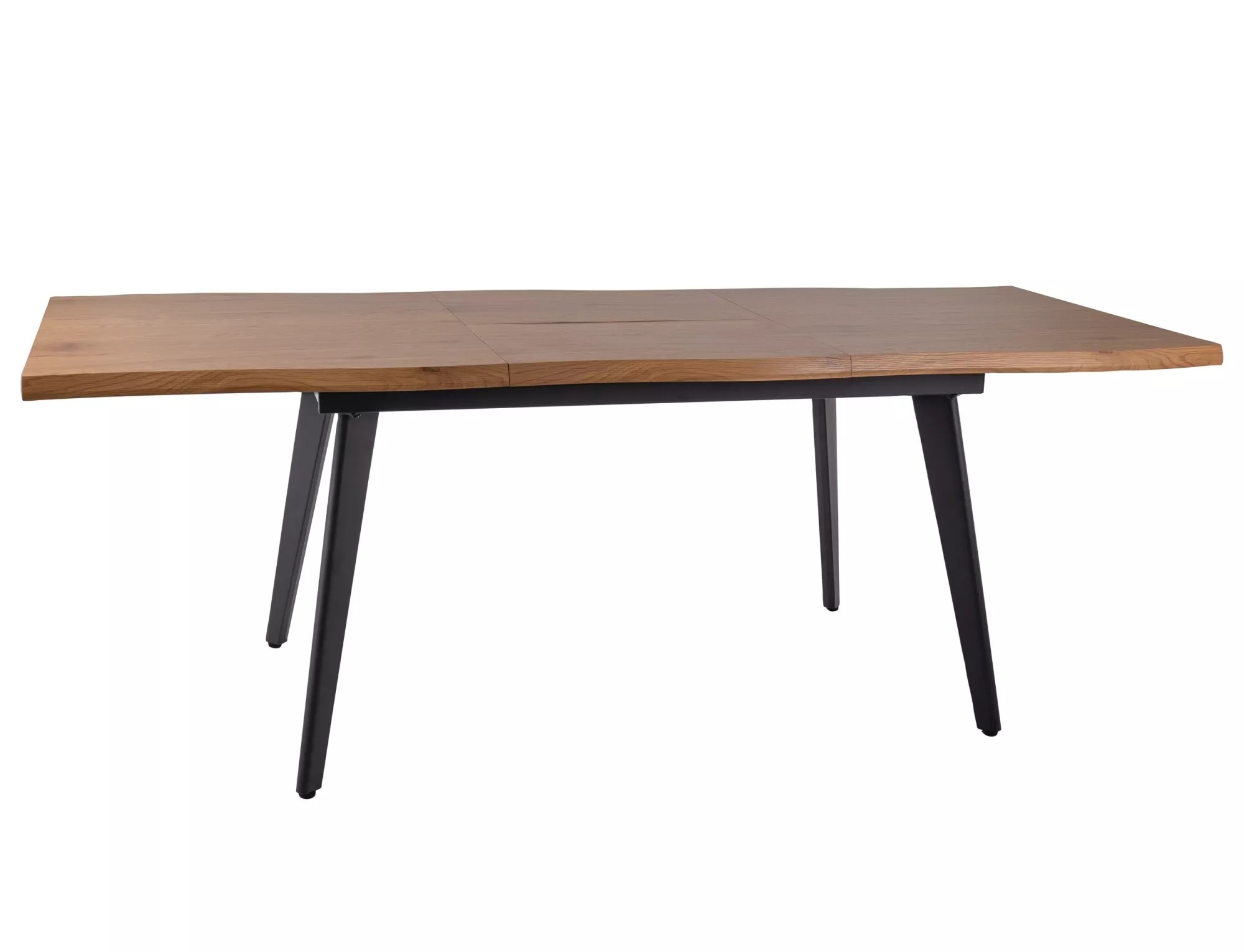 Signal Rozkládací jídelní stůl Fresno 150/210 cm dub přírodní/černý