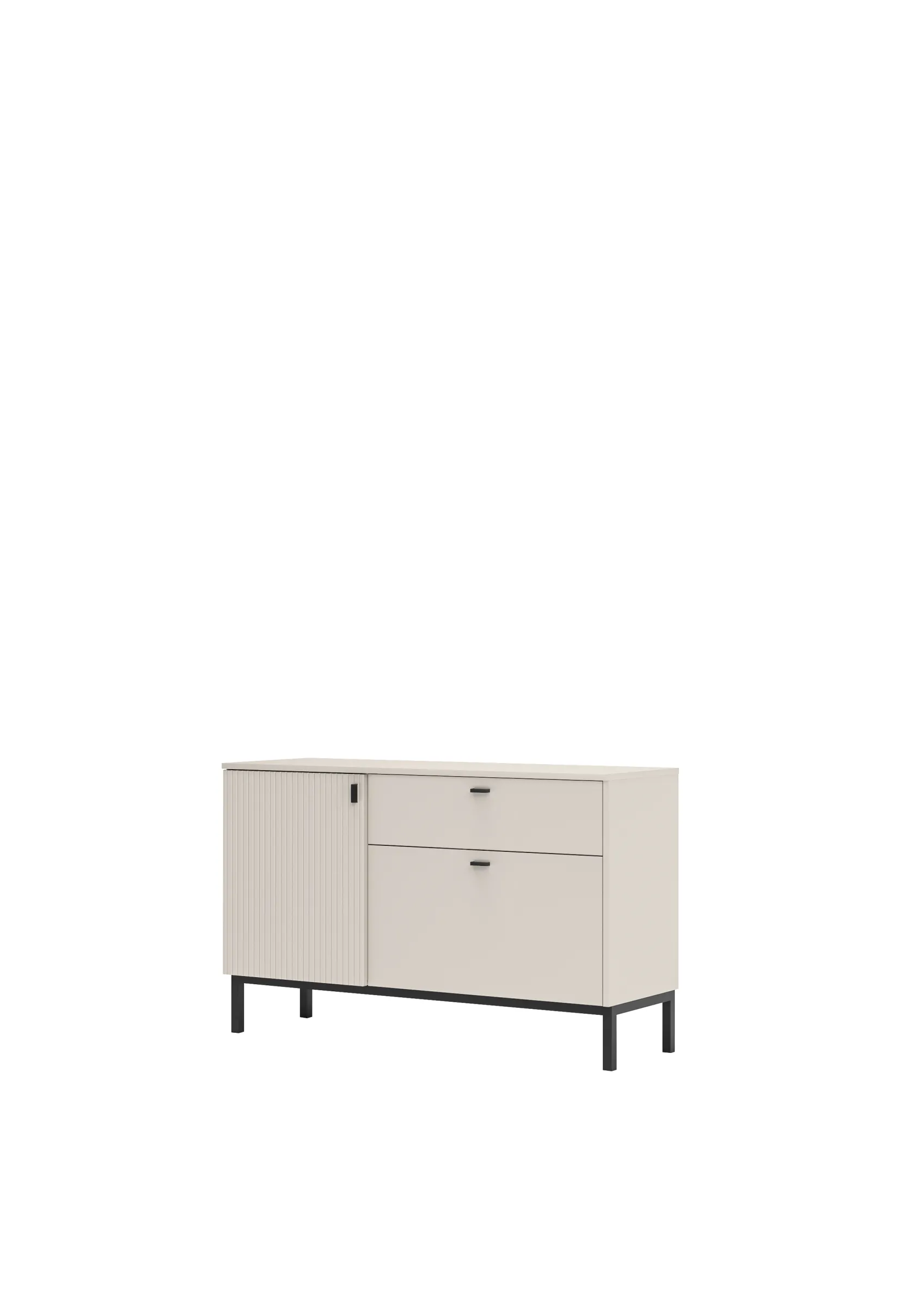 Szynaka Komoda Korfu 01 117 cm kašmír/černý