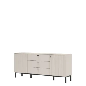Szynaka Komoda Korfu 03 167 cm kašmír/černý