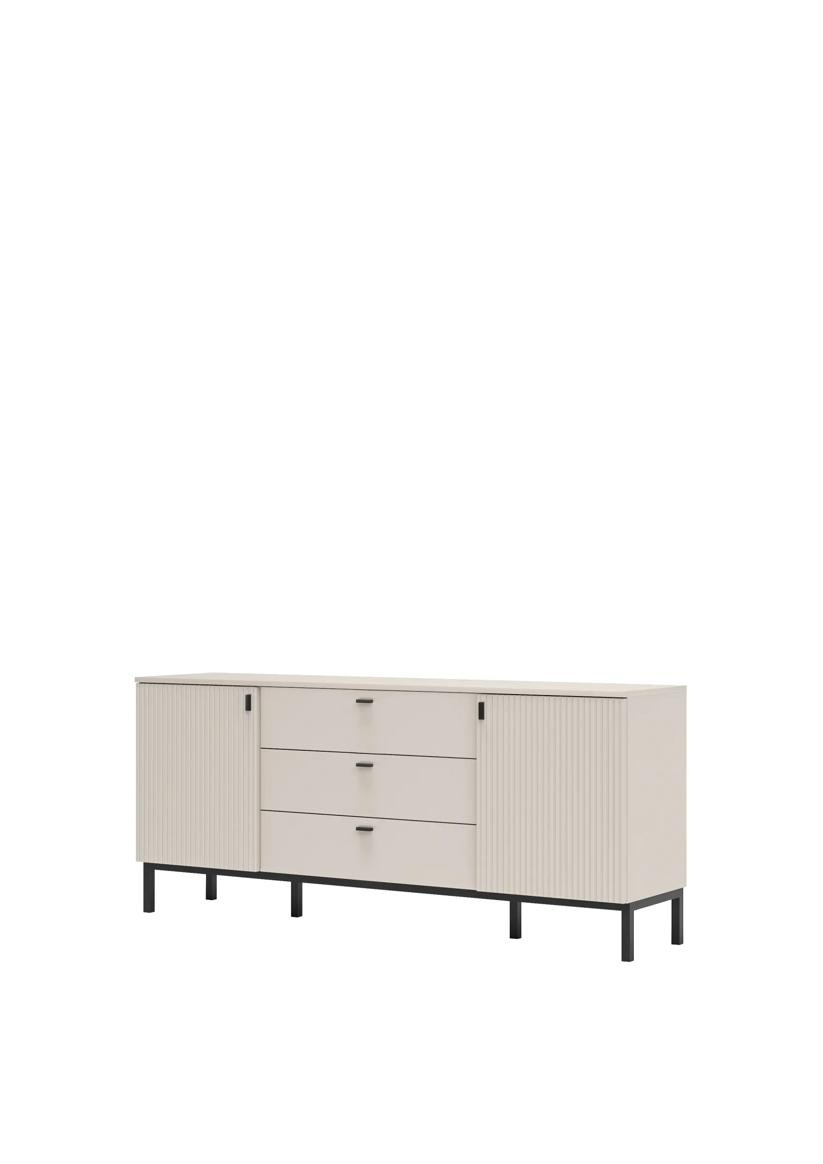 Szynaka Komoda Korfu 03 167 cm kašmír/černý