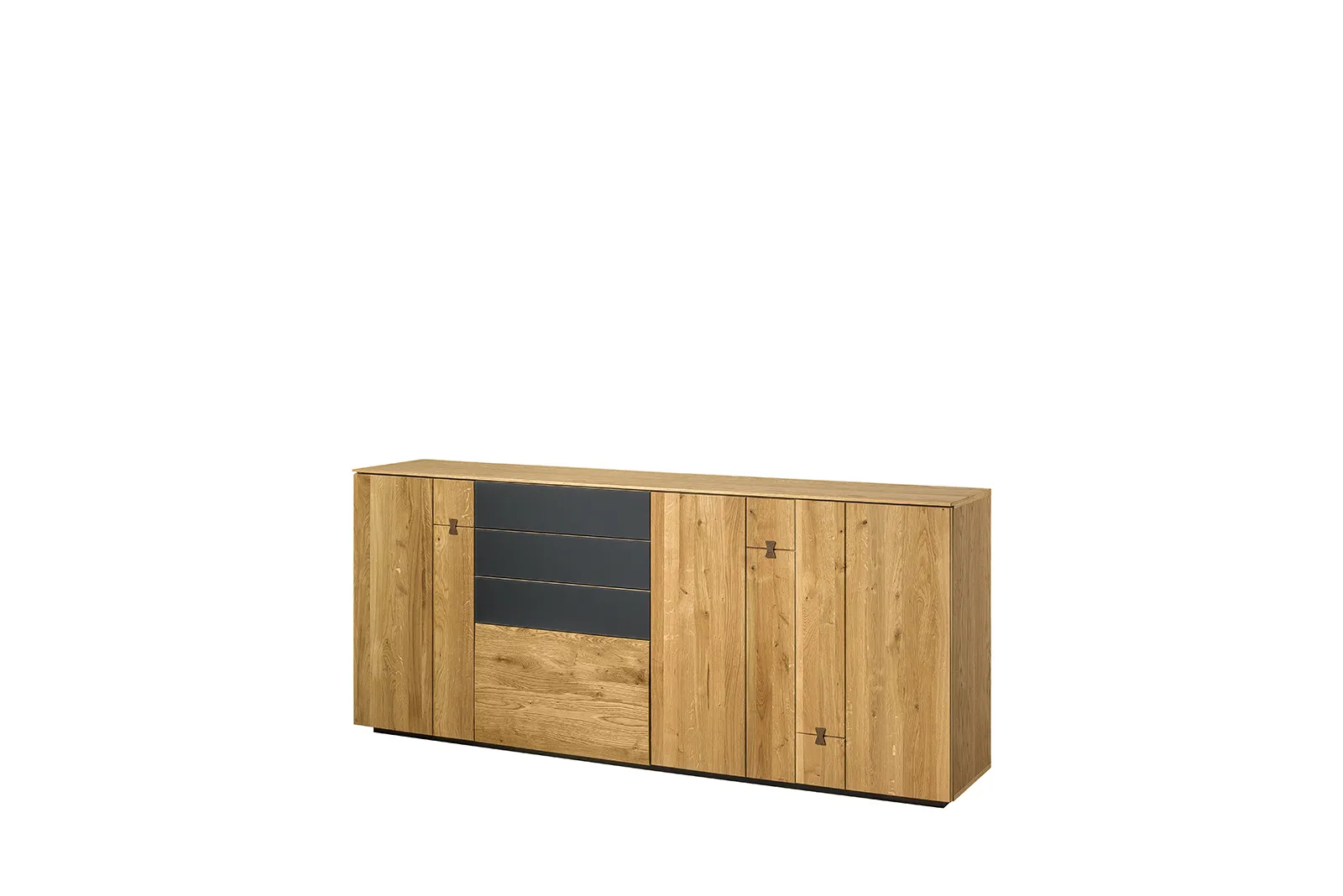 Szynaka Komoda Minura 47 195 cm dub přírodní/grafit