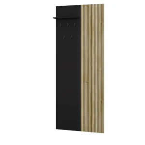 Szynaka Předsíňový věšák Wenis 01 72 cm černý/dub Karlstad