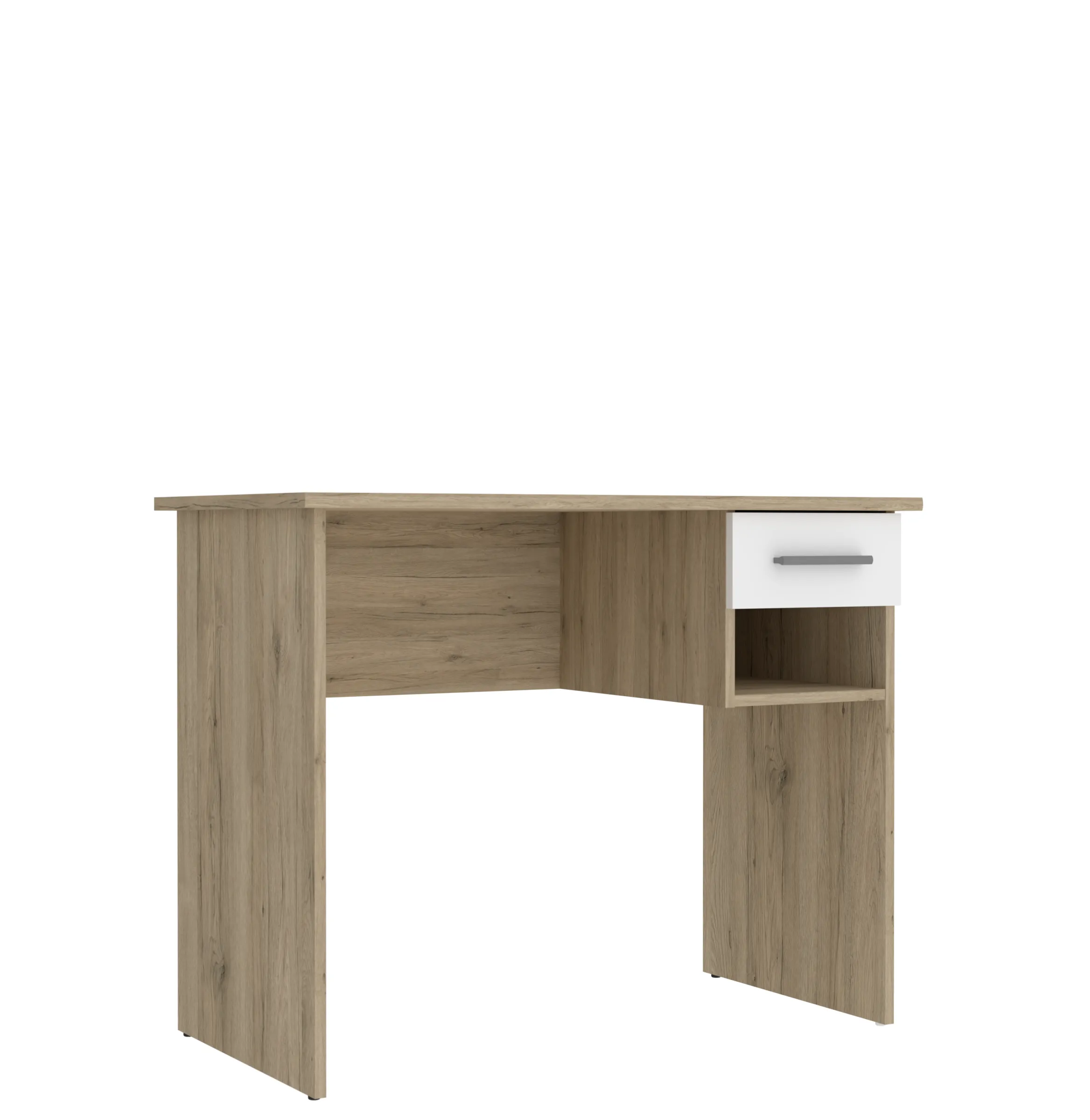 Szynaka Psací stůl Sety 100 cm dub San Remo/bílý