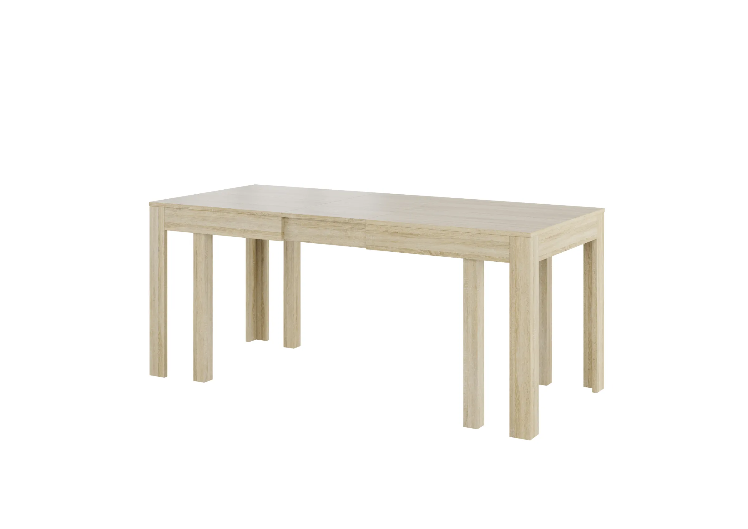 Szynaka Rozkládací jídelní stůl Jord 140/260 cm dub Sonoma - Obrázek 2
