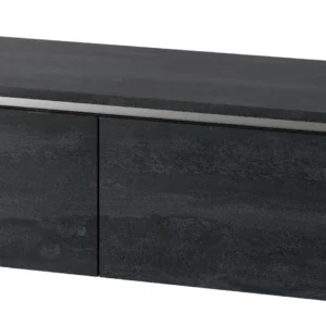 Szynaka Závěsná skříňka pod umyvadlo Letto 01 120 cm černý beton