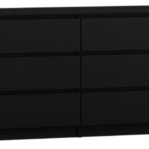 TP Living Komoda MALWA M6 140 cm černá