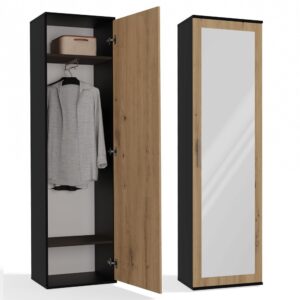 TP Living Předsíňová skříň DUO dub artisan/antracit
