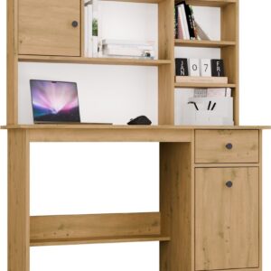 TP Living Psací stůl Chester s nástavcem 120 cm dub Artisan