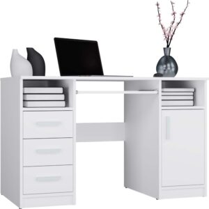 TP Living Psací stůl DELTA 120 cm bílý
