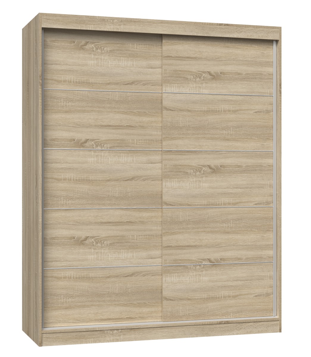 TP Living Šatní skříň IGA I 160 cm dub sonoma