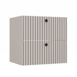 TP Living Závěsná skříňka pod umyvadlo Tigo 2S 60 cm kašmír