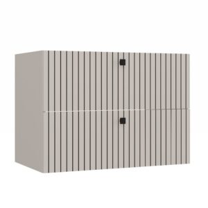 TP Living Závěsná skříňka pod umyvadlo Tigo 2S 80 cm kašmír