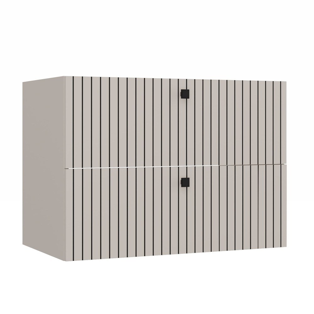 TP Living Závěsná skříňka pod umyvadlo Tigo 2S 80 cm kašmír