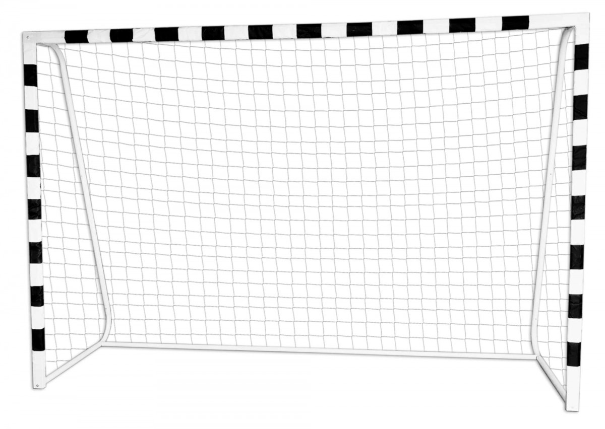 TZB Fotbalová branka PRO 300x200 cm bílo-černá