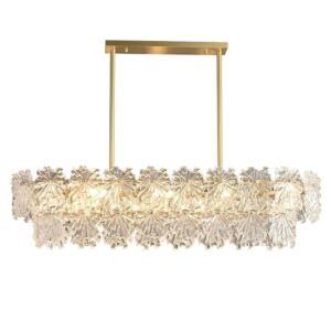 TooLight Závěsný křišťálový lustr APP1198-4CP zlatý