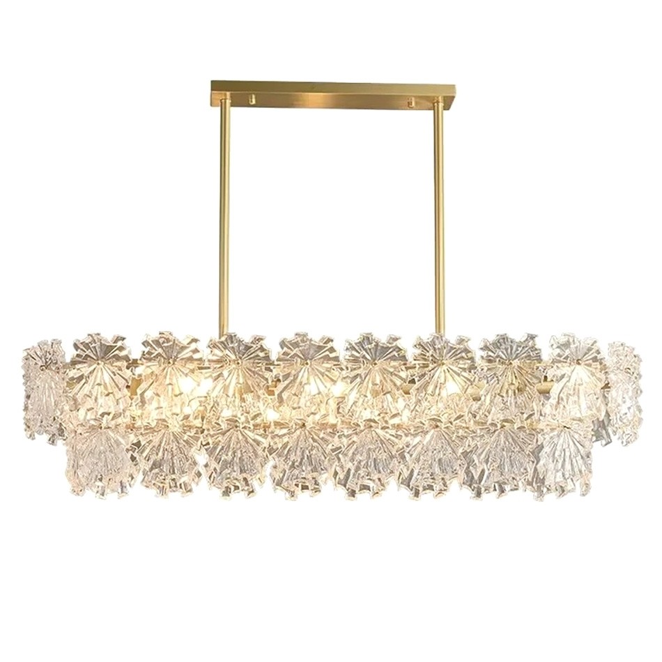 TooLight Závěsný křišťálový lustr APP1198-4CP zlatý