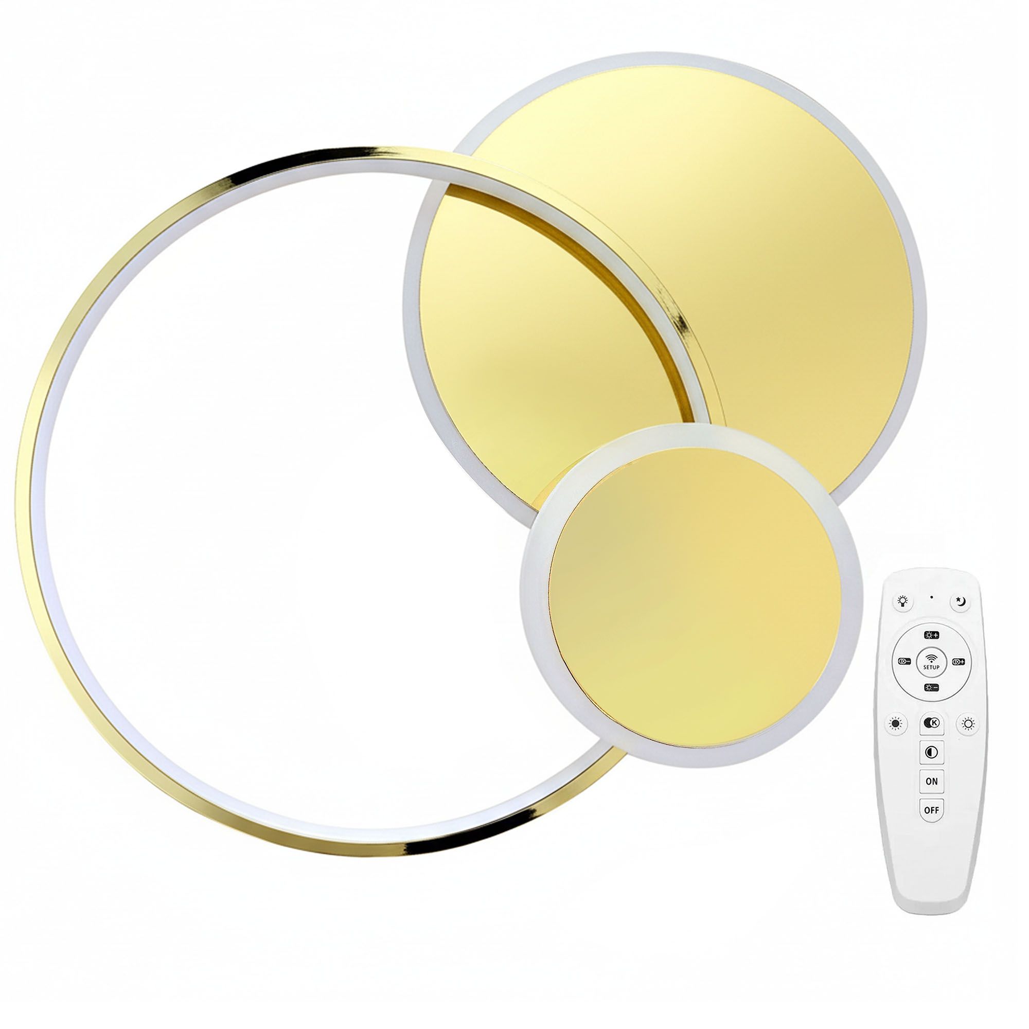 Toolight Stropní LED osvětlení APP1710-C zlaté