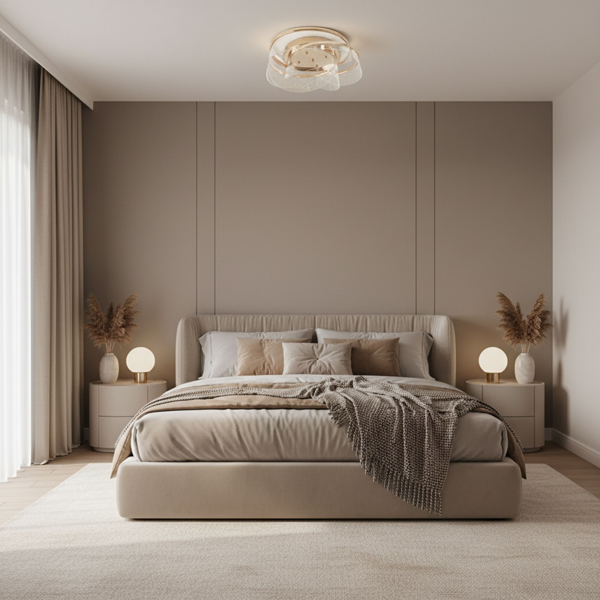 Toolight Stropní LED osvětlení G139-C zlaté - Obrázek 2
