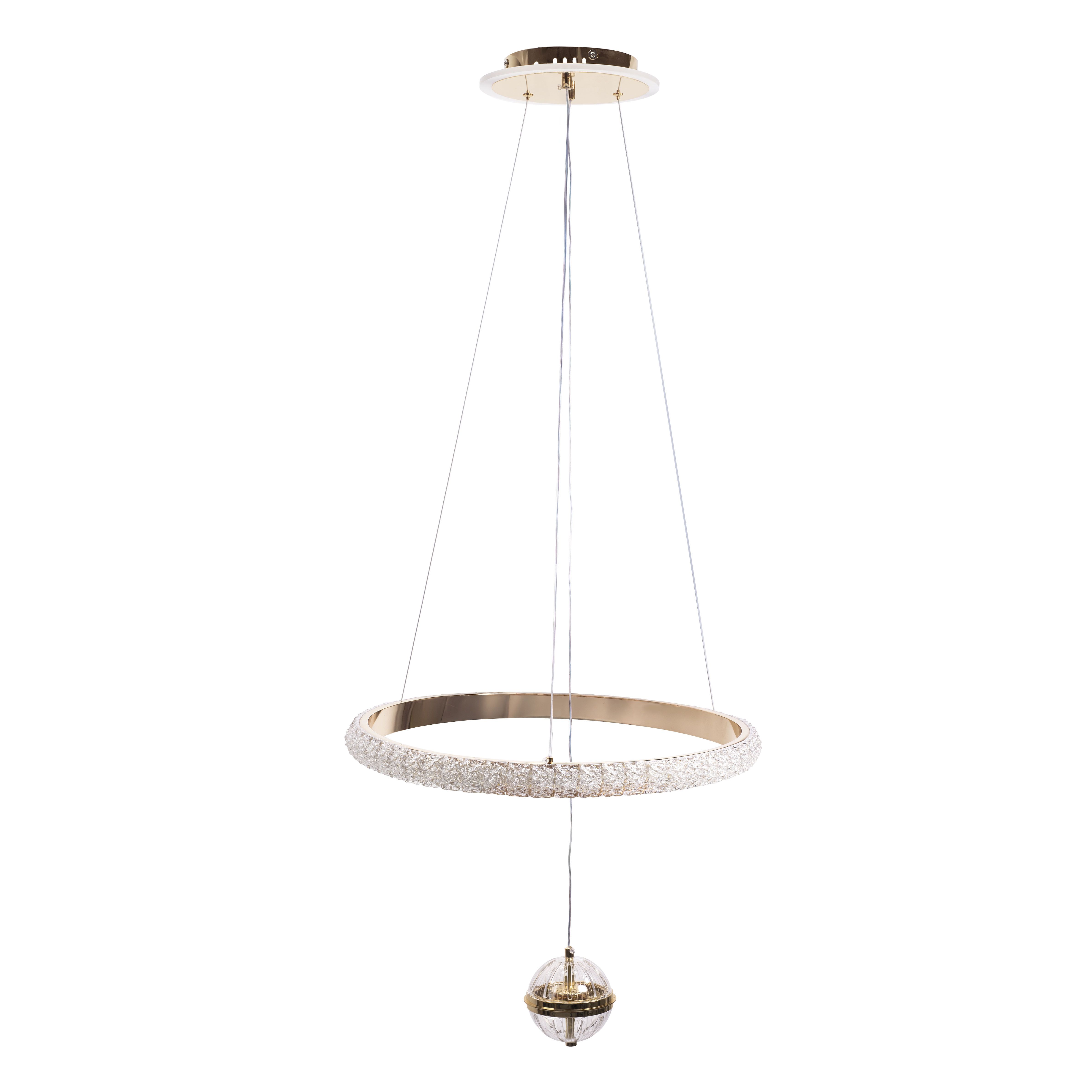 Toolight Závěsné LED osvětlení G142-CP 50 cm zlaté