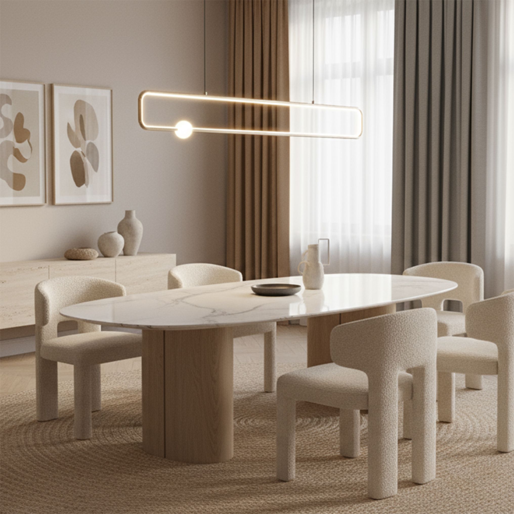 Toolight Závěsné stropní LED osvětlení G123-CP černé - Obrázek 2