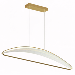 Toolight Závěsné stropní LED osvětlení G124-CP zlaté