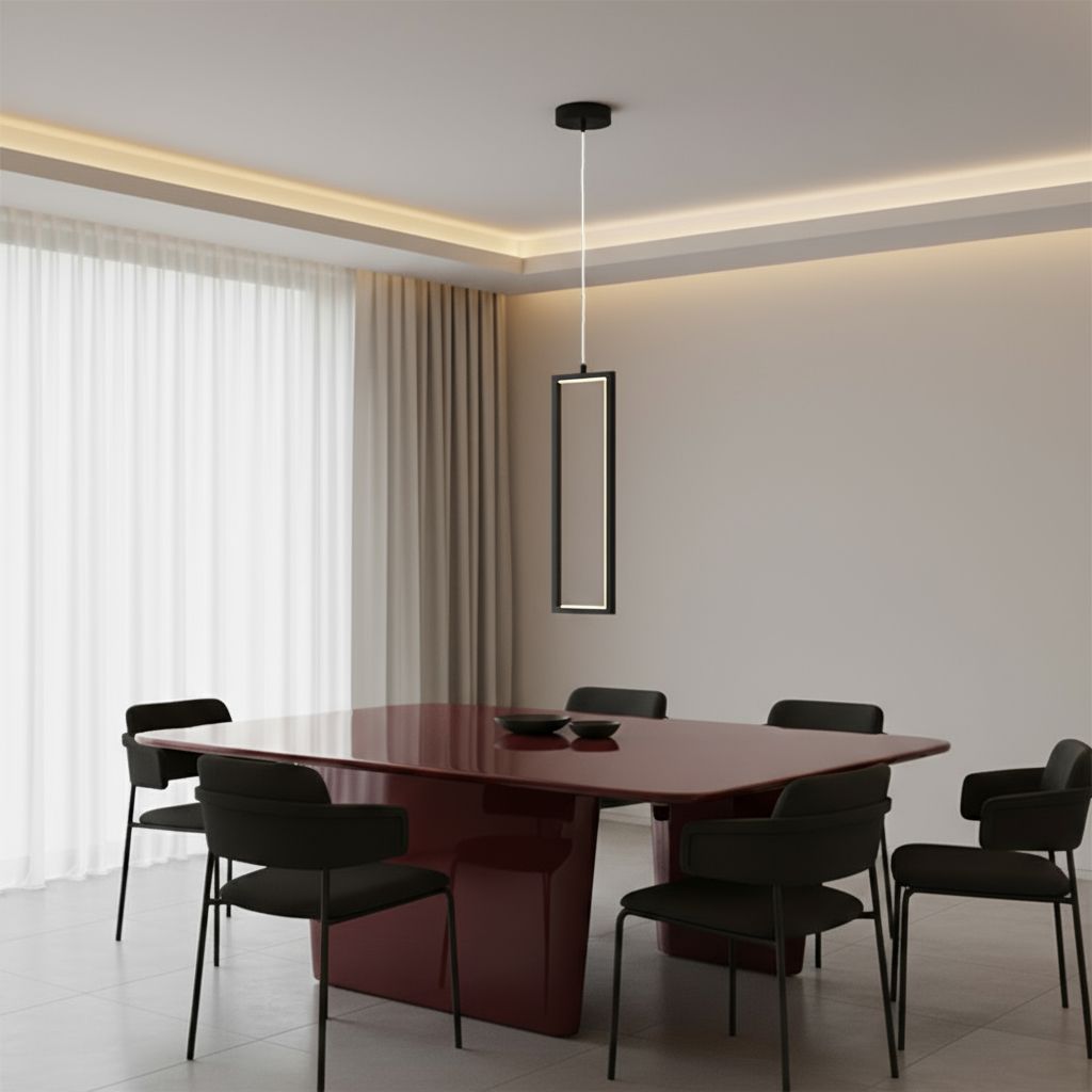 Toolight Závěsné stropní LED osvětlení LHJ083-1CP černé - Obrázek 2