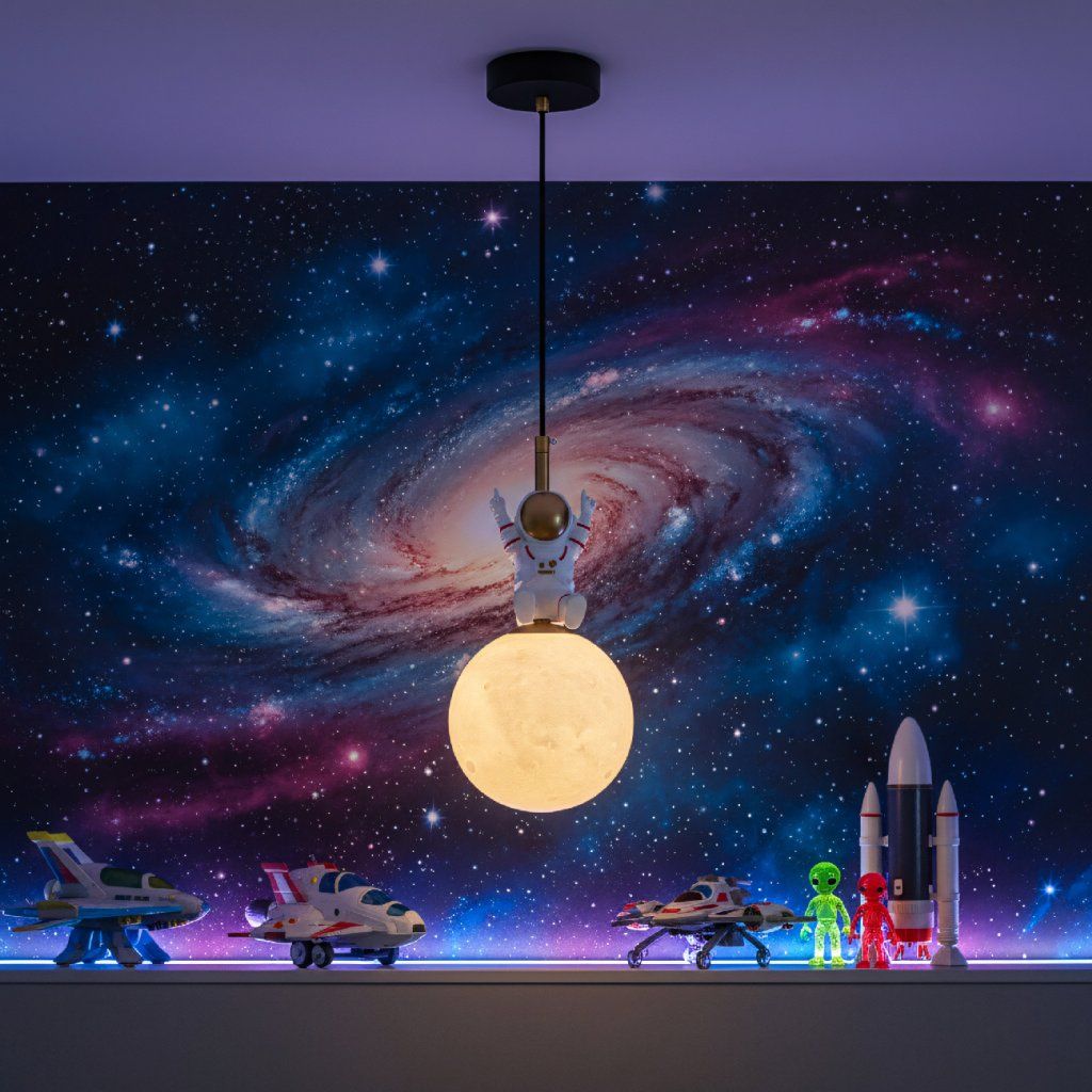 Toolight Závěsné stropní osvětlení kosmonaut APP1805-1CP Cosmo - Obrázek 2