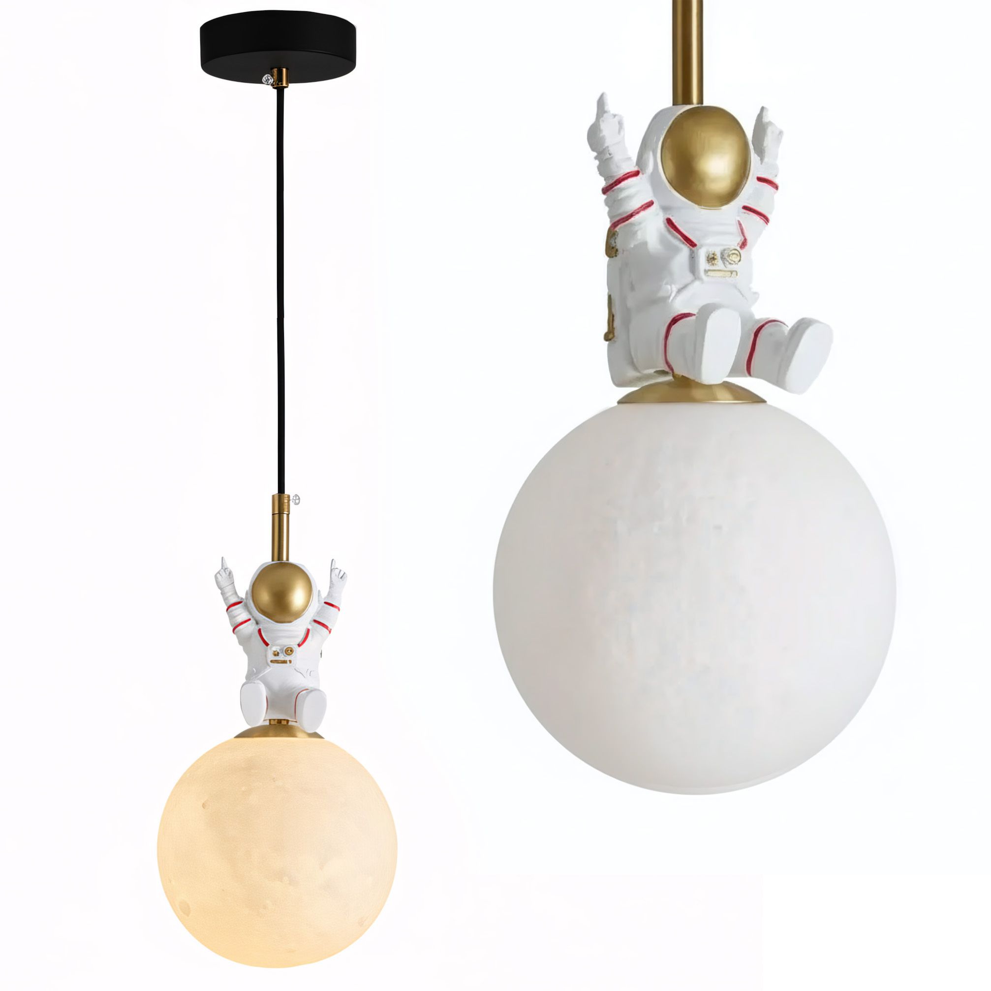 Toolight Závěsné stropní osvětlení kosmonaut APP1805-1CP Cosmo
