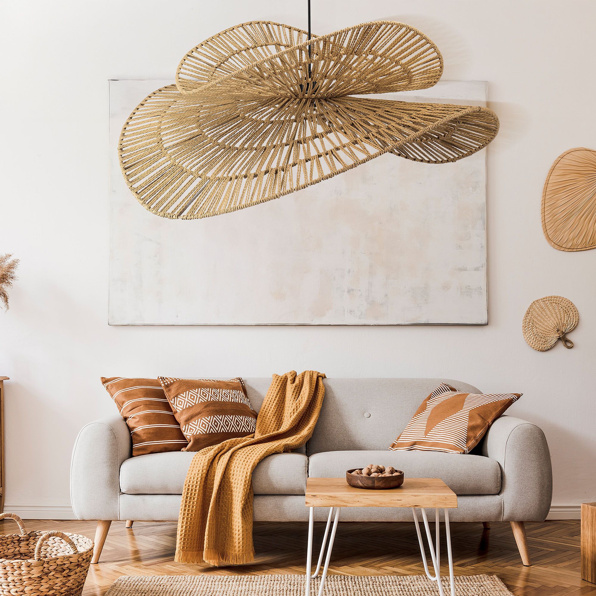 Toolight Závěsné stropní svítidlo BOHO B2 APP1738-1CP 80CM - Obrázek 2