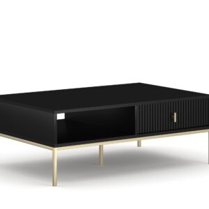 Vivaldi Konferenční stolek Maggiore 104 cm černý/zlatý II