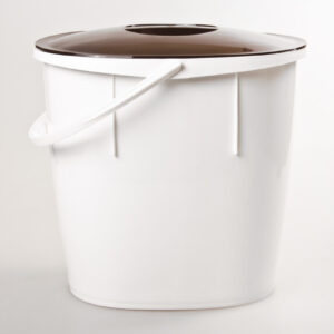 ALFA PLASTIK - Vědro ovál s víkem 12l bílé