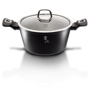 BERLINGER HAUS - Hrnec a poklice 24cm Black Silver