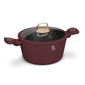 BERLINGER HAUS - Hrnec a skleněná poklice 24cm Leonardo