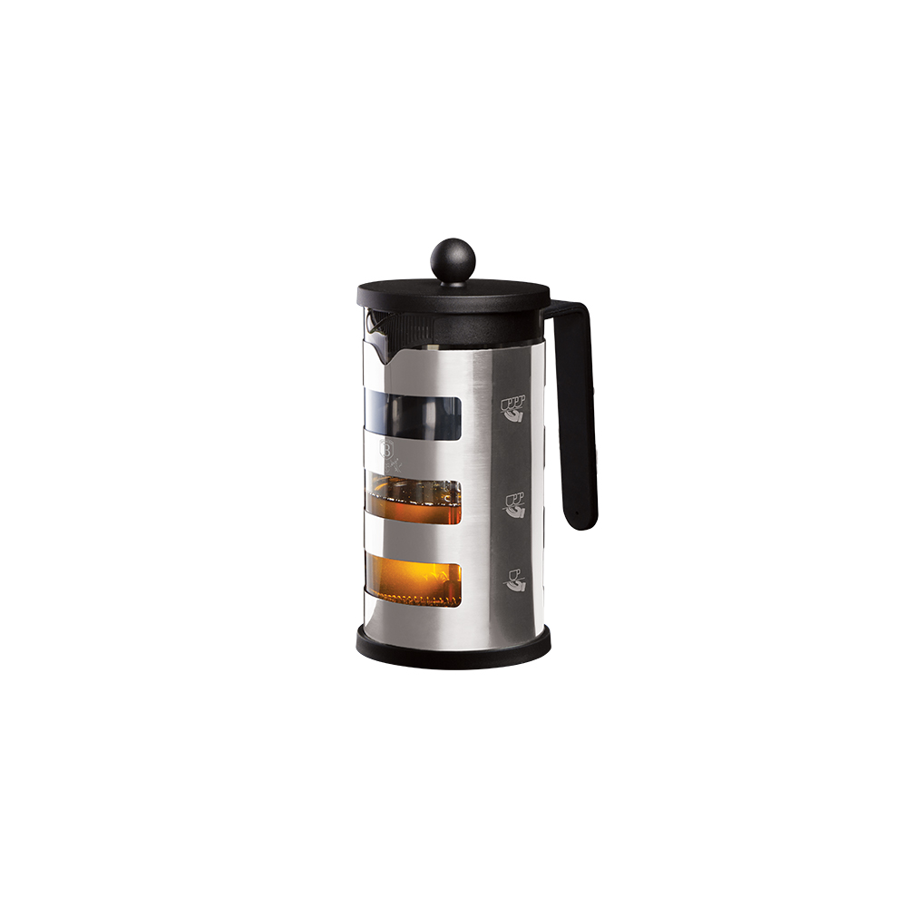 BERLINGER HAUS - Konvice na čaj a kávu 1l Black Silver BH/7806
