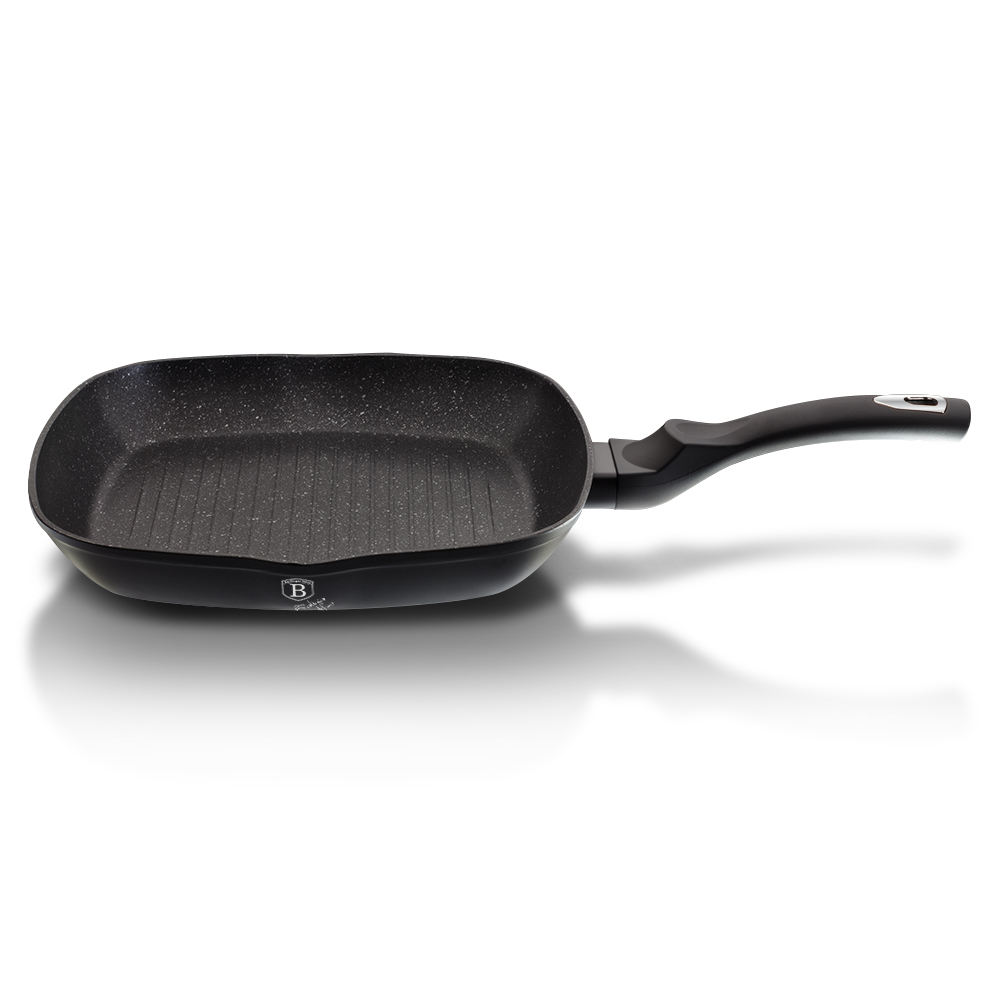 BERLINGER HAUS - Pánev 28cm grilovací BlackSilver