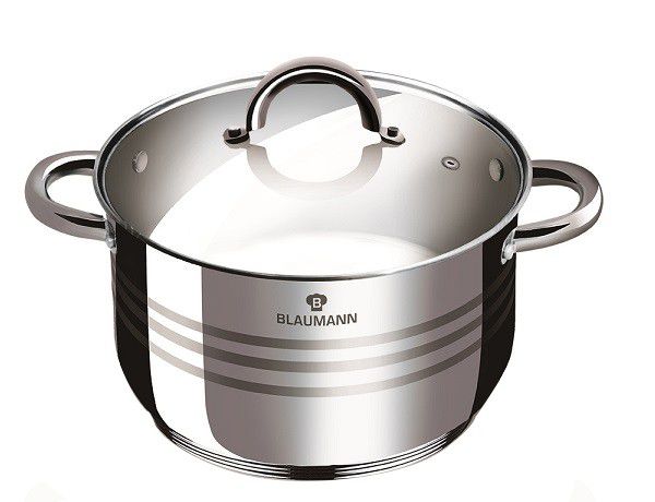 BLAUMANN - Hrnec nerez a poklice 28cm Gourmet line