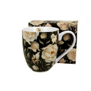DUO  - Hrnek XXL ENGLISH ROSES BLACK